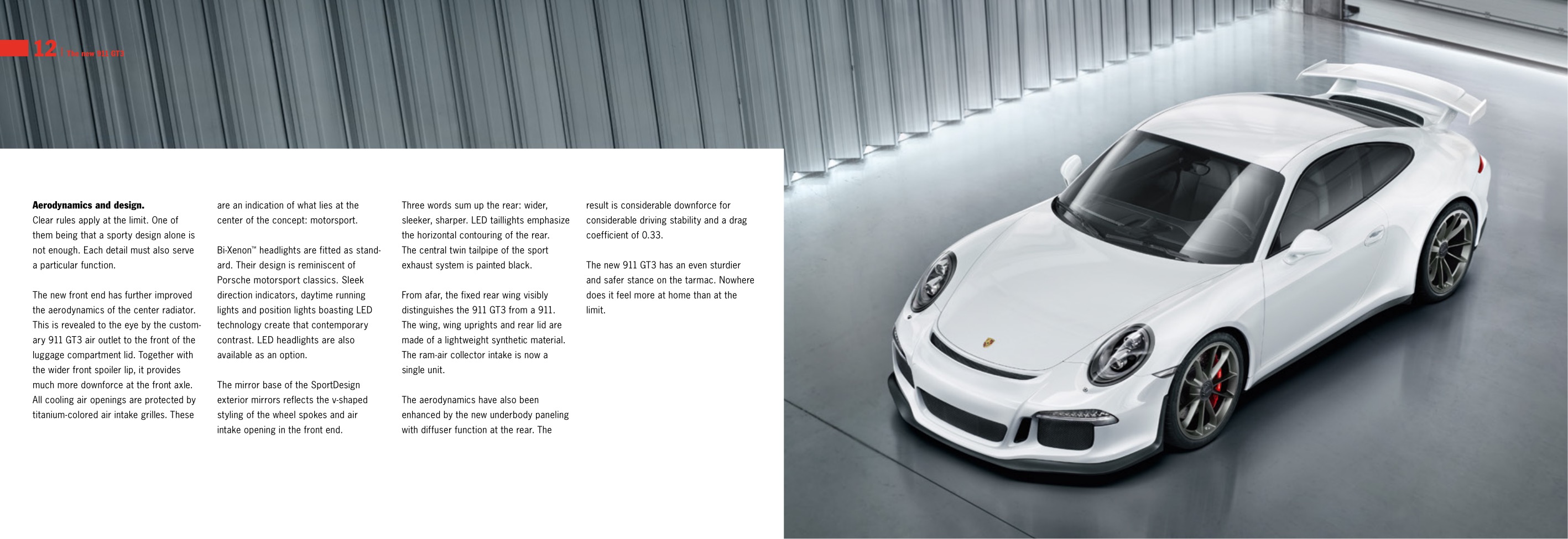2014 Porsche 911 GT3 Brochure Page 15
